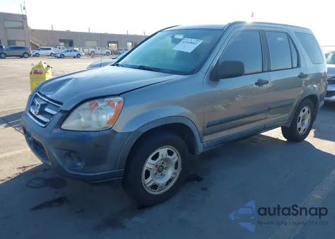 2005 Honda Cr-V Lx from USA, damaged, VIN JHLRD68555C009820
